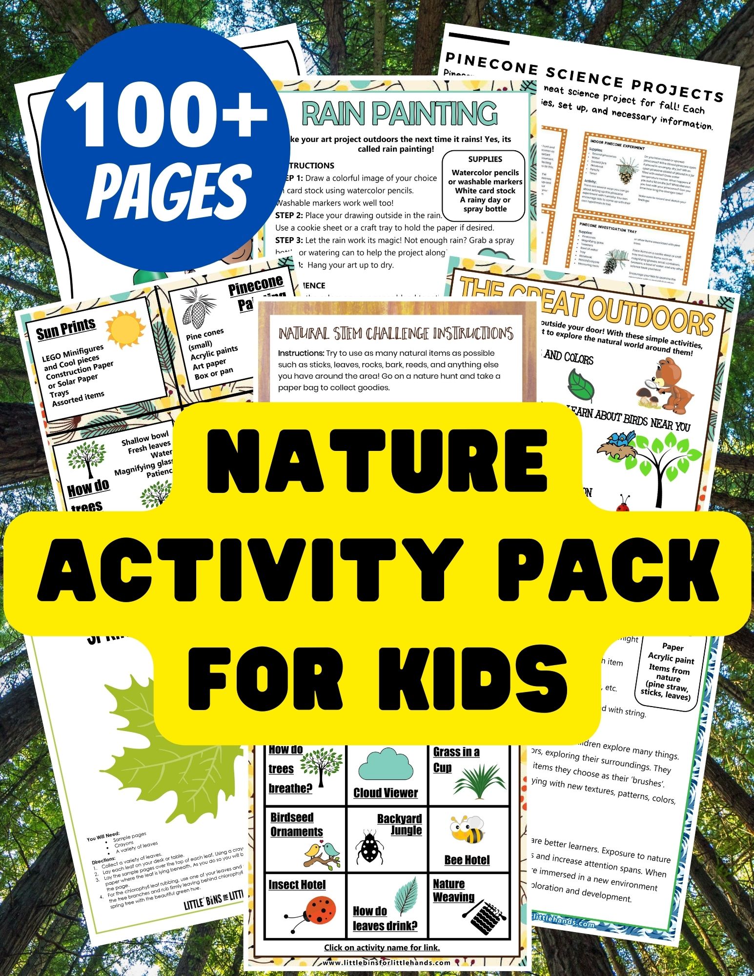 Nature Activity Pack Checkout Image