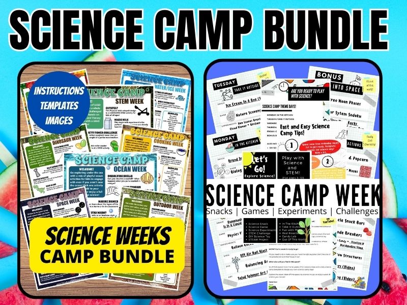 science camp week bundle image